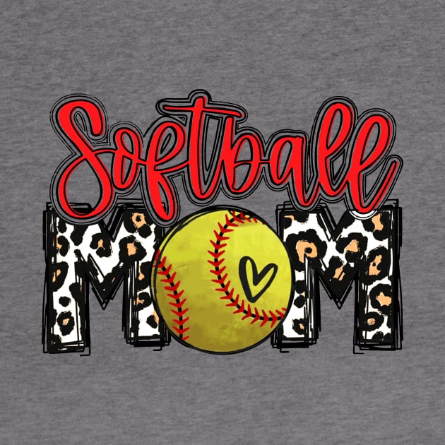 Softball Mom Leopard   Softball Mom by Wonder man 